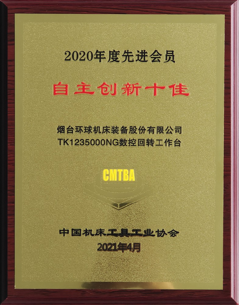 2020自主立异十佳